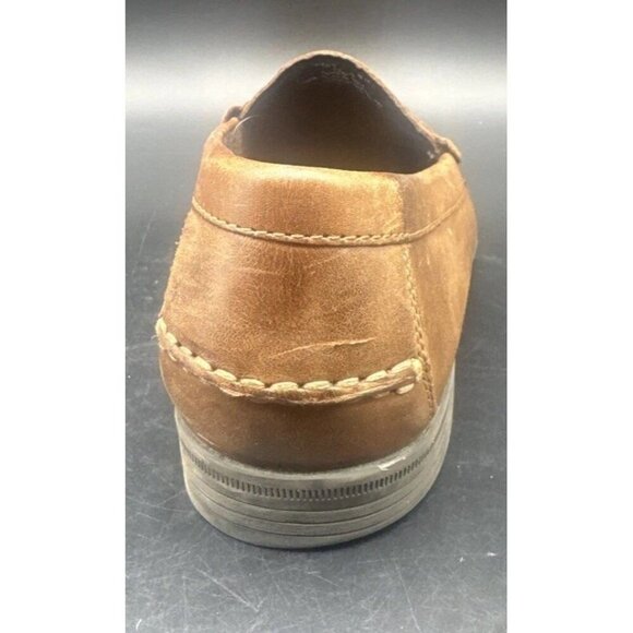 Cole Haan Mens Brown Leather Penny‎ Loafer Slip On Shoe C24506 India Sz 10M